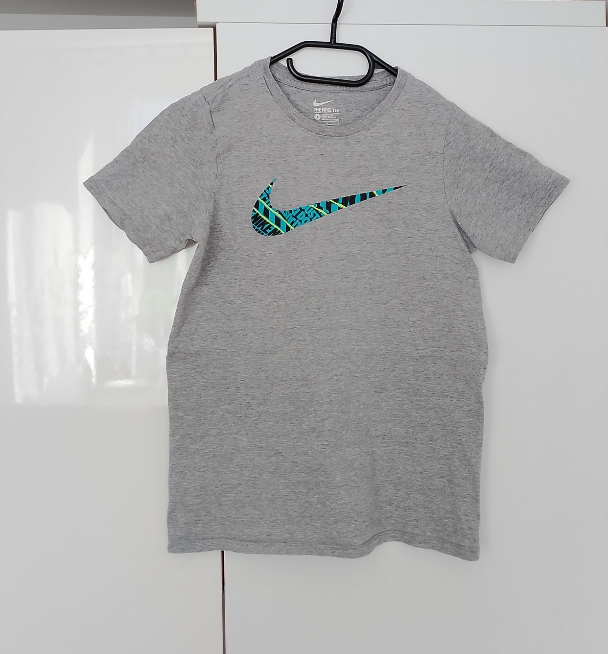 Koszulka t-shirt junior Nike Just Do It Swoosh rozmiar 146