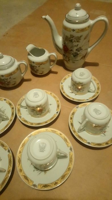 Conjunto de chá chinês antigo