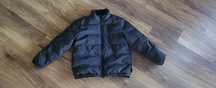 Kurtka H&M r 134 czarna dla chłopca