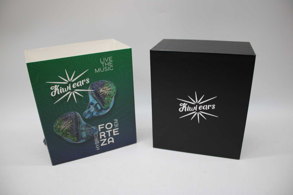 Kiwi Ears FORTEZA przewodowe słuchawki douszne 1BA + 2DD HiFi