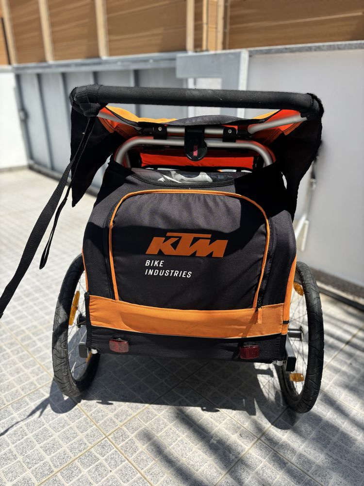 Atrelado crianças bicicleta KTM