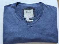 Sweter męski, niebieski L, Reserved