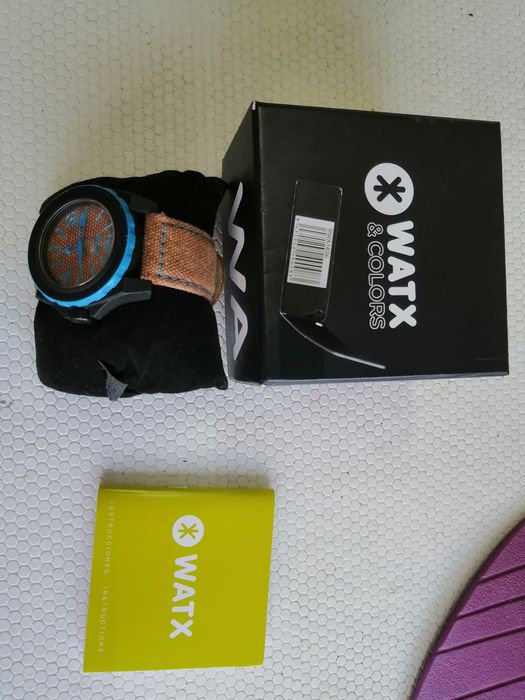 Relógio de pulso analógico WATX & COLORS Blue