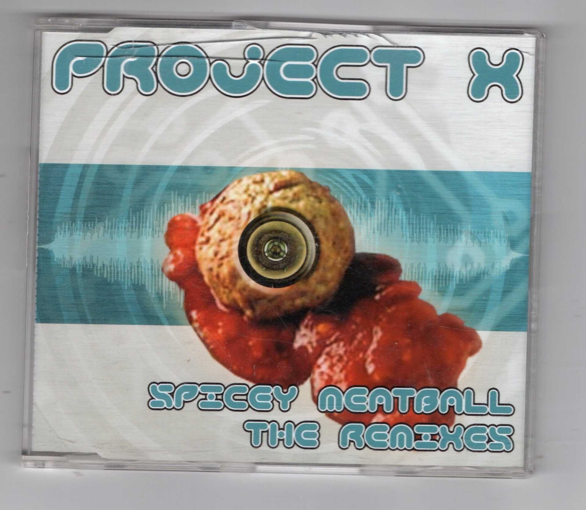 Project X - Spicey Meatball (The Remixes) (CD, Singiel)