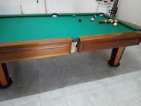mesa de snooker impecável
