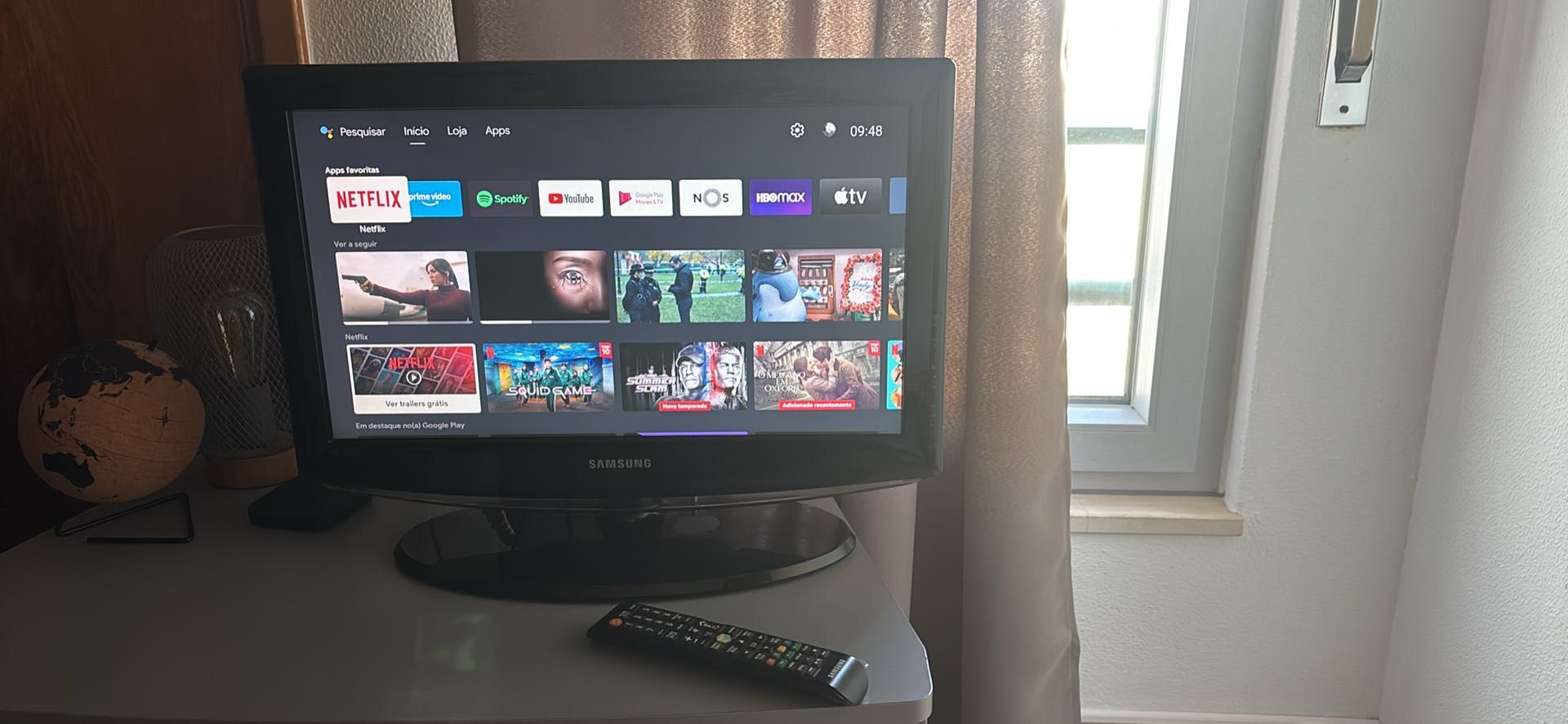 TV Samsung 23” LCD (LE23R81B) com comando – Excelente estado!