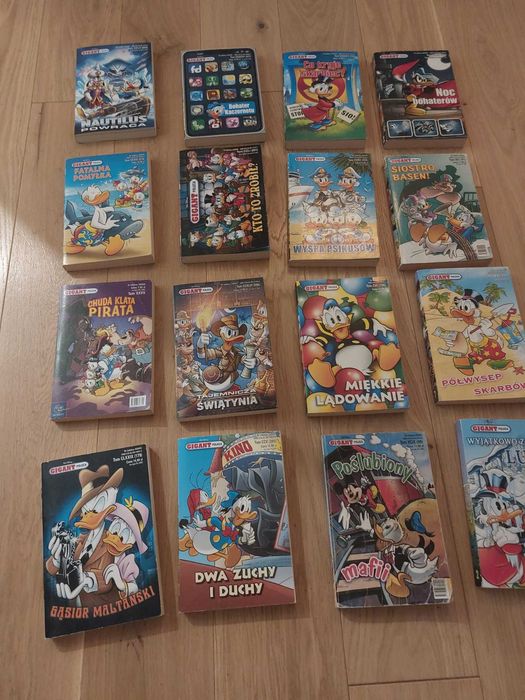 69 komiksów kaczor Donald