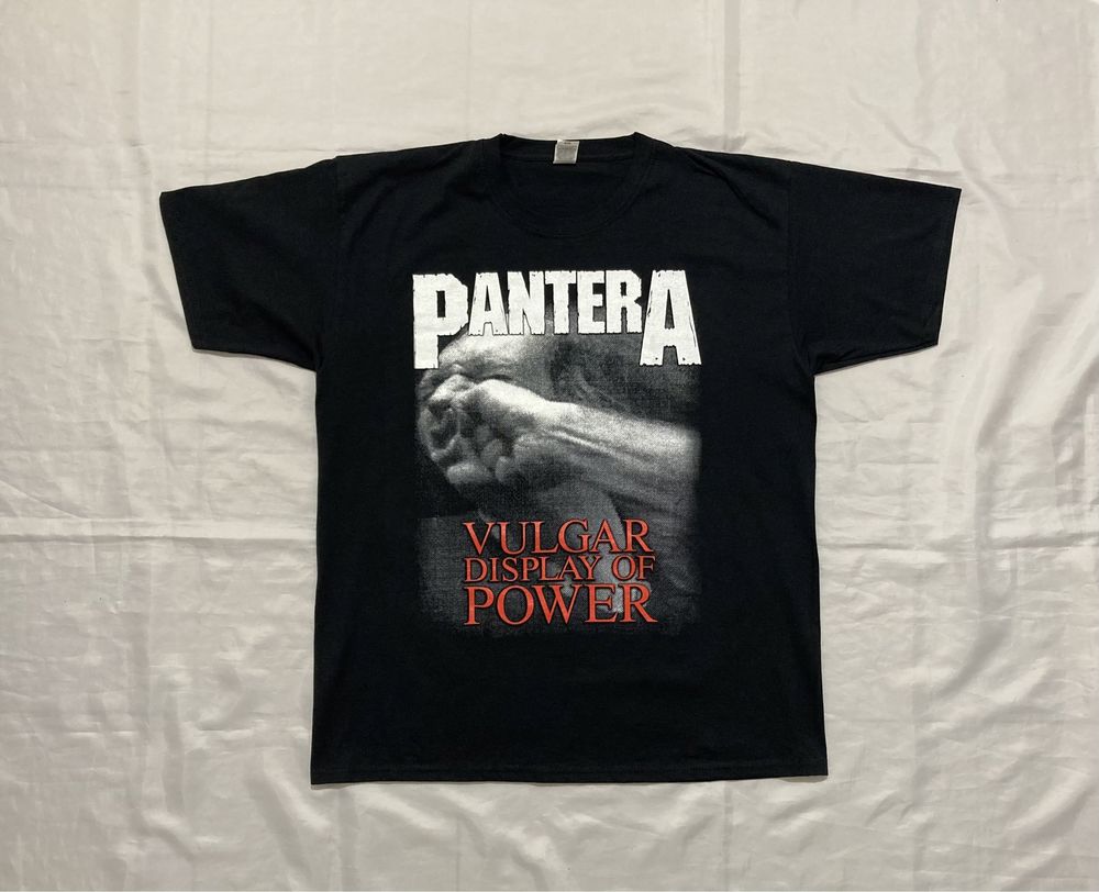 Футболка / мерч Pantera - Vulgar Display Of Power - Размер M , L , XL