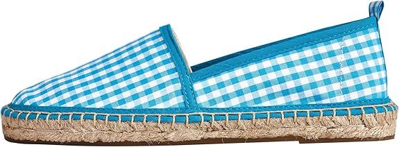 TALAMANTRA Damskie Espadryle z Bawełny Organicznej Niebieskie 40 EU