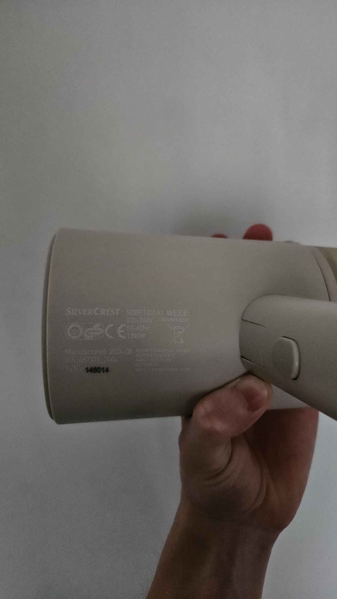 Parownica SilverCrest SDBF 1200A1