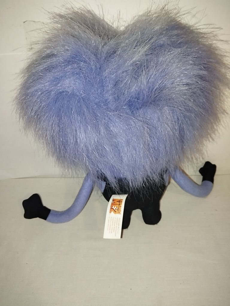 Zatruty fioletowy Minionek zły  Maskotka Orginalna 27 cm
