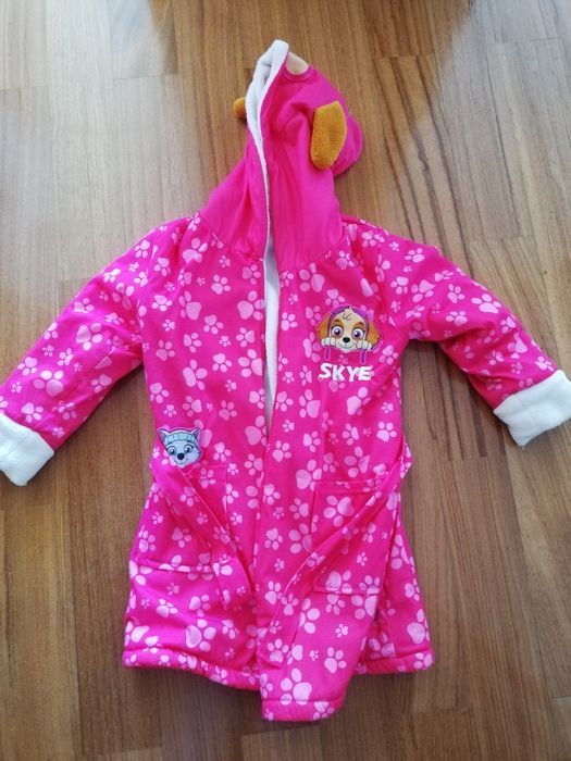Robe capuz para criança 4 a 6 anos