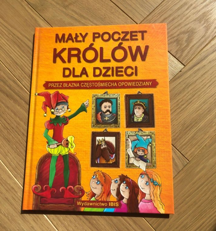 Książka -Mały poczet Królów dla dzieci