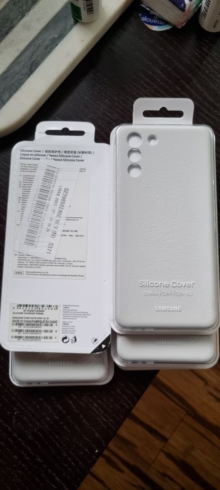 Nowe Etui oryginalne Samsung Silicon Cover do Galaxy s21+