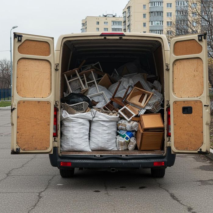 Вывоз строительного мусора, хлама в Днепре. Грузчики. Быстрая подача