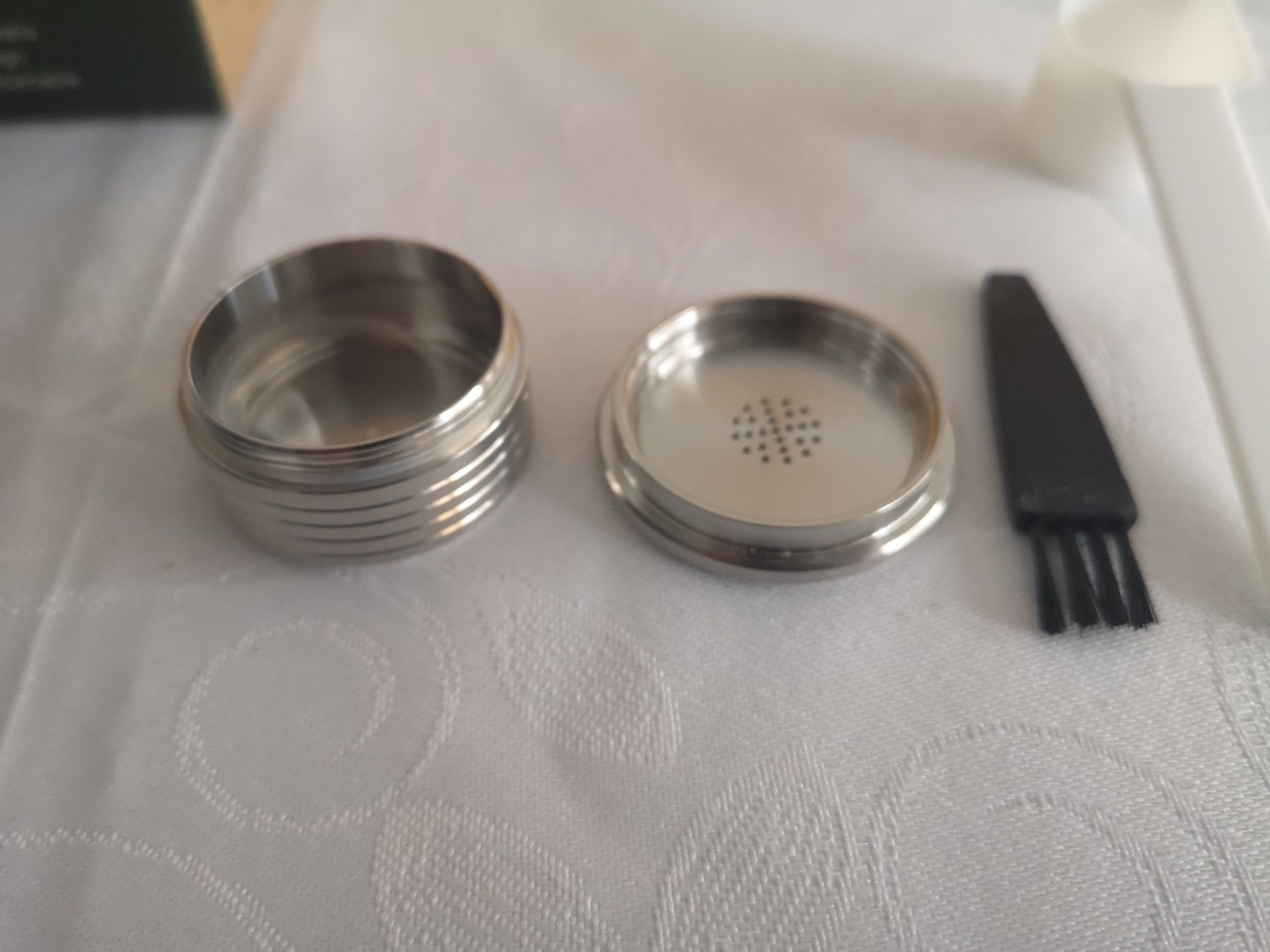 Cápsula em inox delta Q