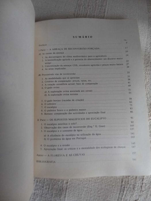 A Reconversão da Agricultura e a Problemática do Eucalipto