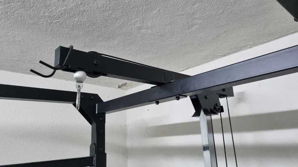 Power Rack (estrutura + máquina de cabos)