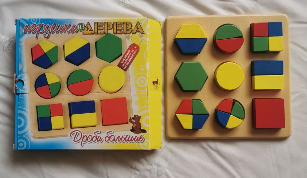 Игрушки из дерева - дроби