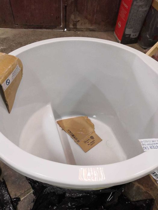 Balia do schładzania po saunie bania beczka zimną wodę do morsowania