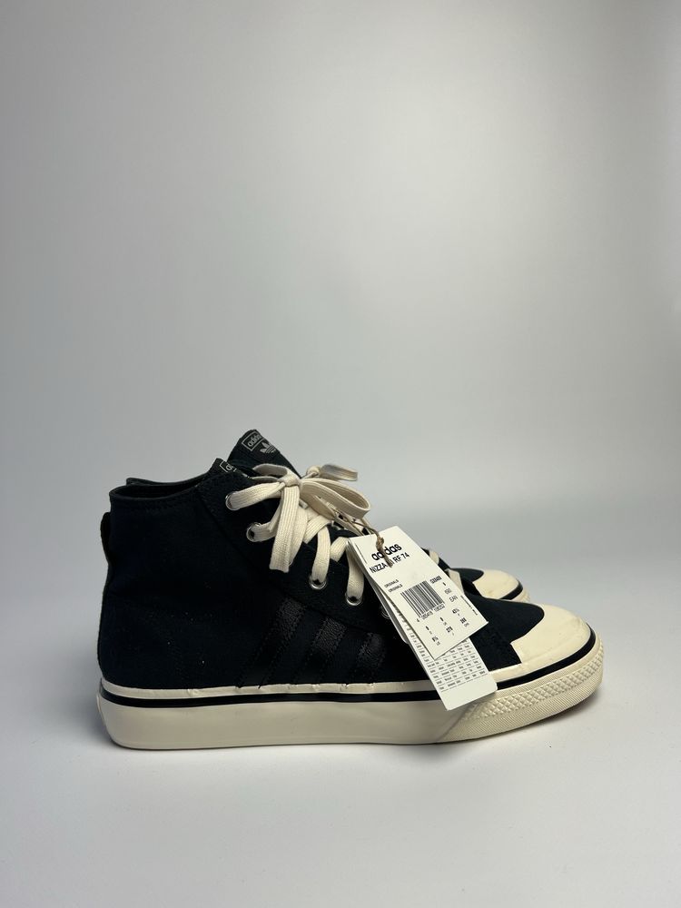 Adidas Nizza High RF 74 Black Cream White