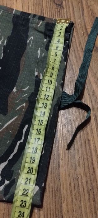 Spodnie Bojówki Tiger Camo Rip-stop Taktyczne Kamuflaż Na Ryby