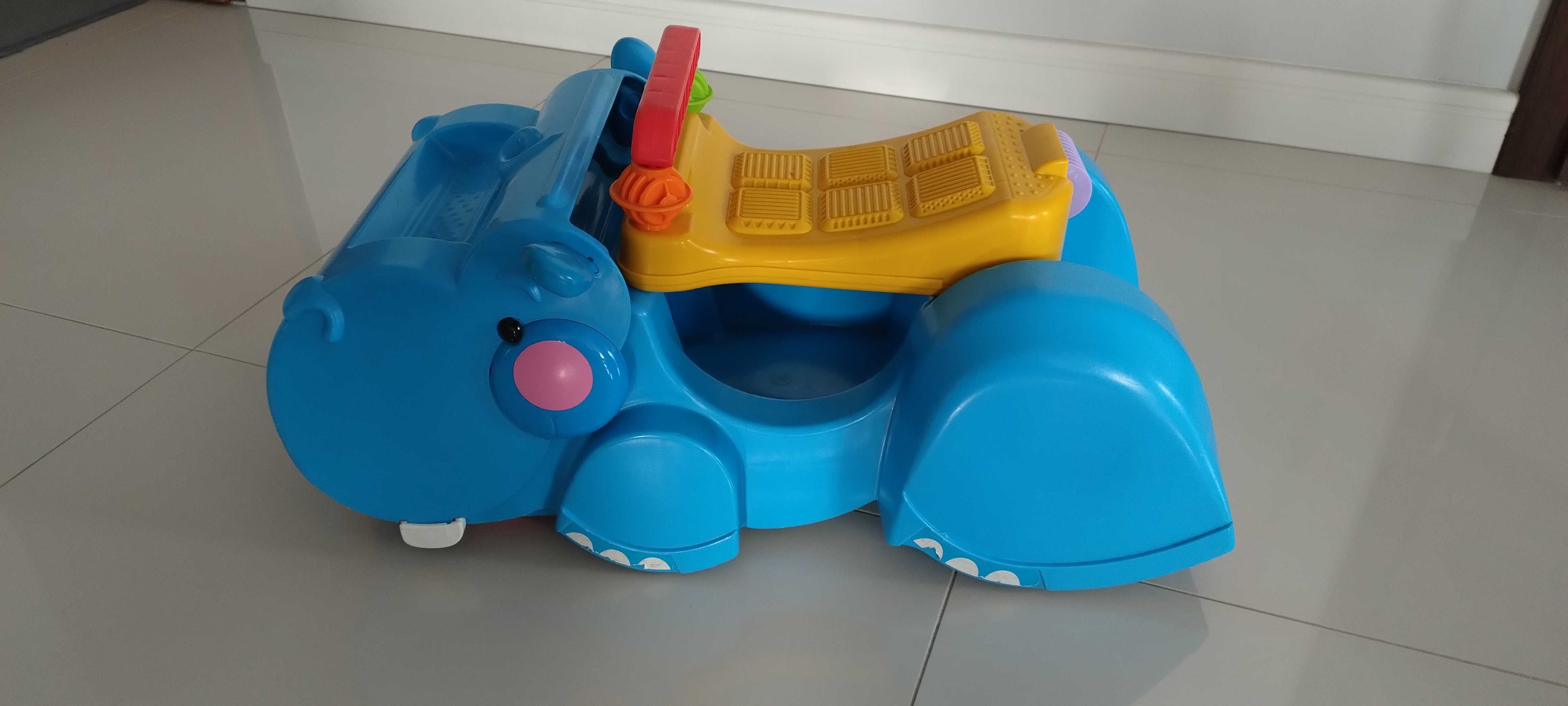 Chodzik hipopotam pchacz Fisher Price