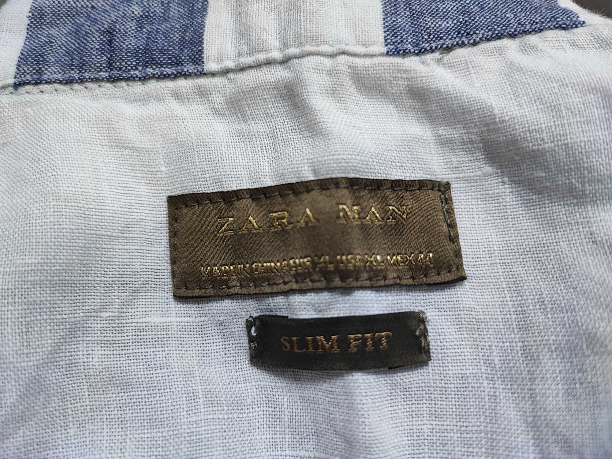 Худи - Рубашка Zara Man L з капюшоном хлопкова