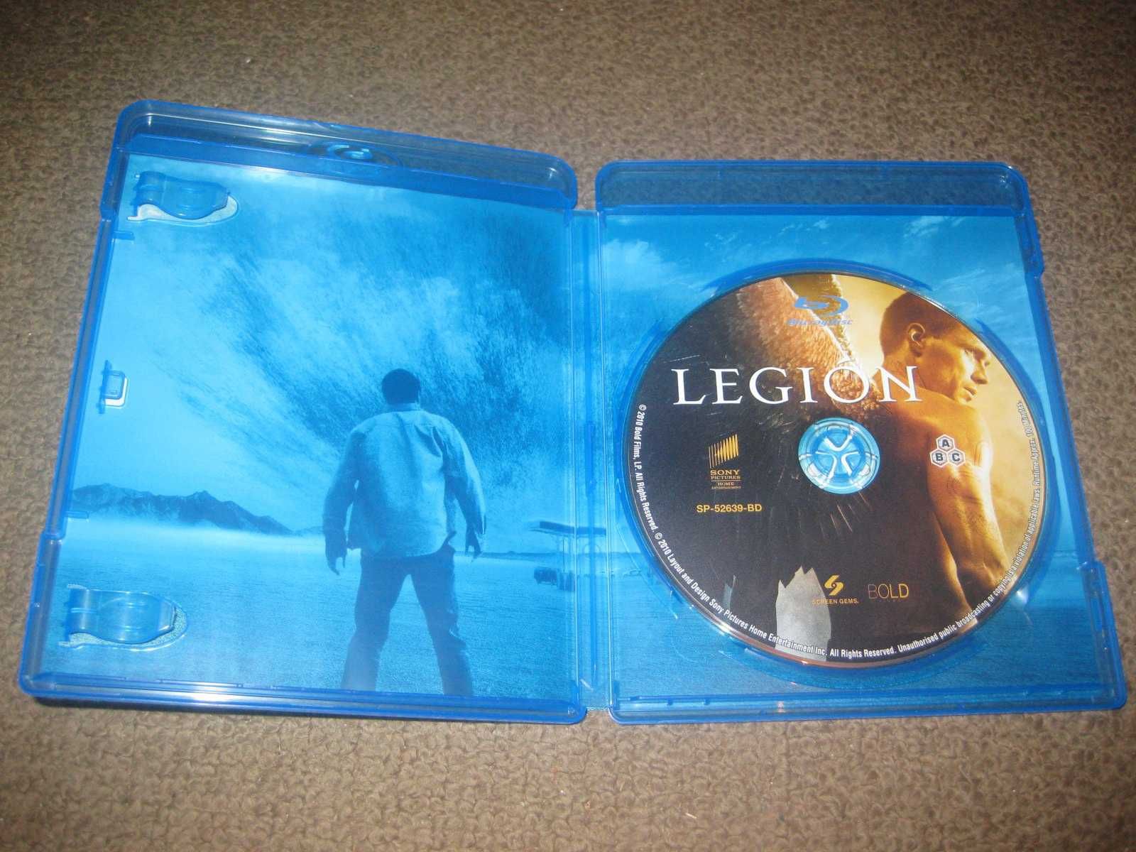 Blu-Ray "Legião" com Paul Bettany