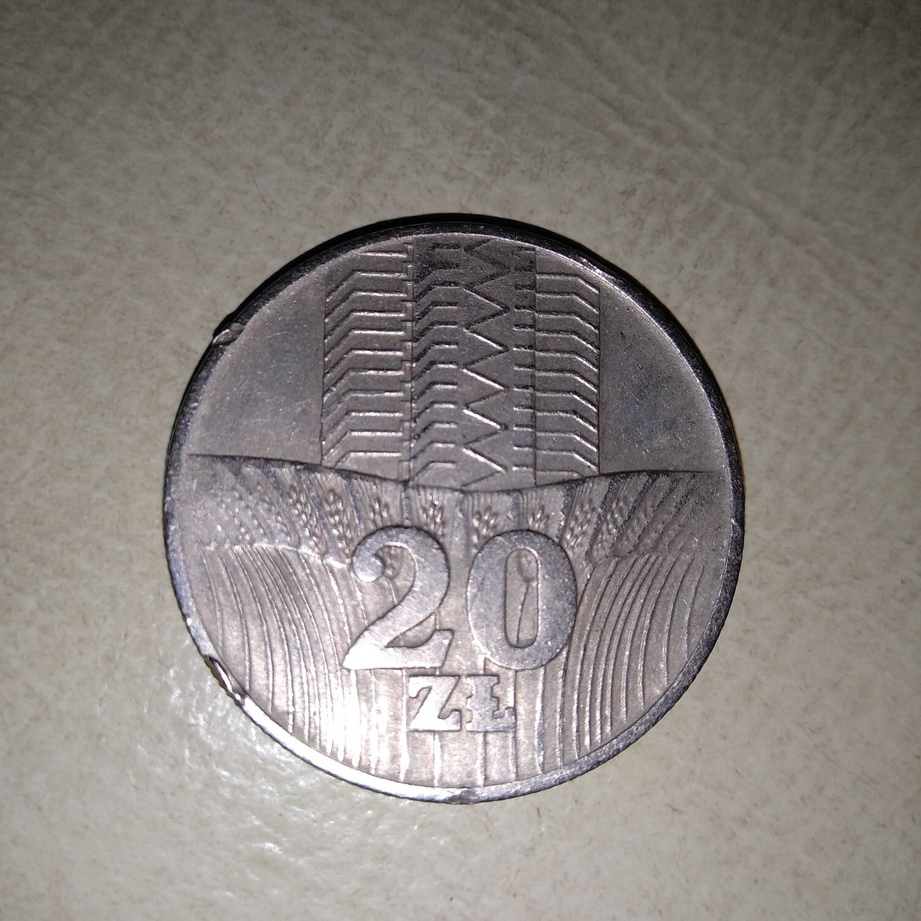 Moneta PRL 20zł 1973r.