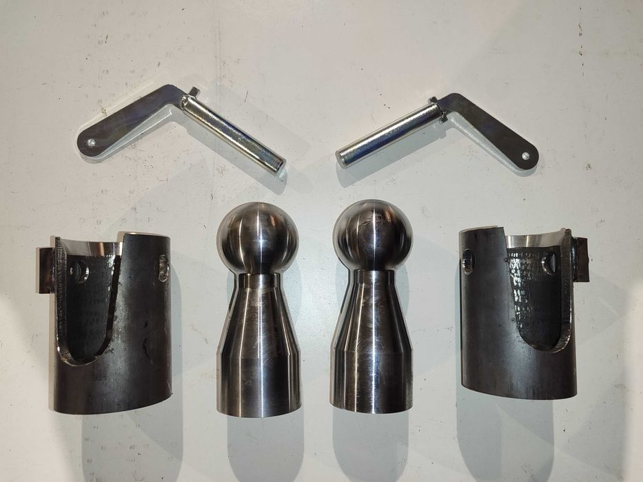 Zestaw wywrotu na 3 strony do 16ton kule fi80 widełki PROMOCJA !!!