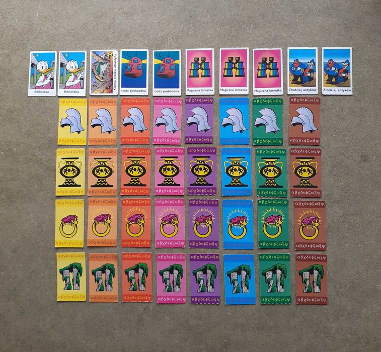 Kaczor Donald zestaw komiksy dodatek dodatki gry Przygoda podróże 1997