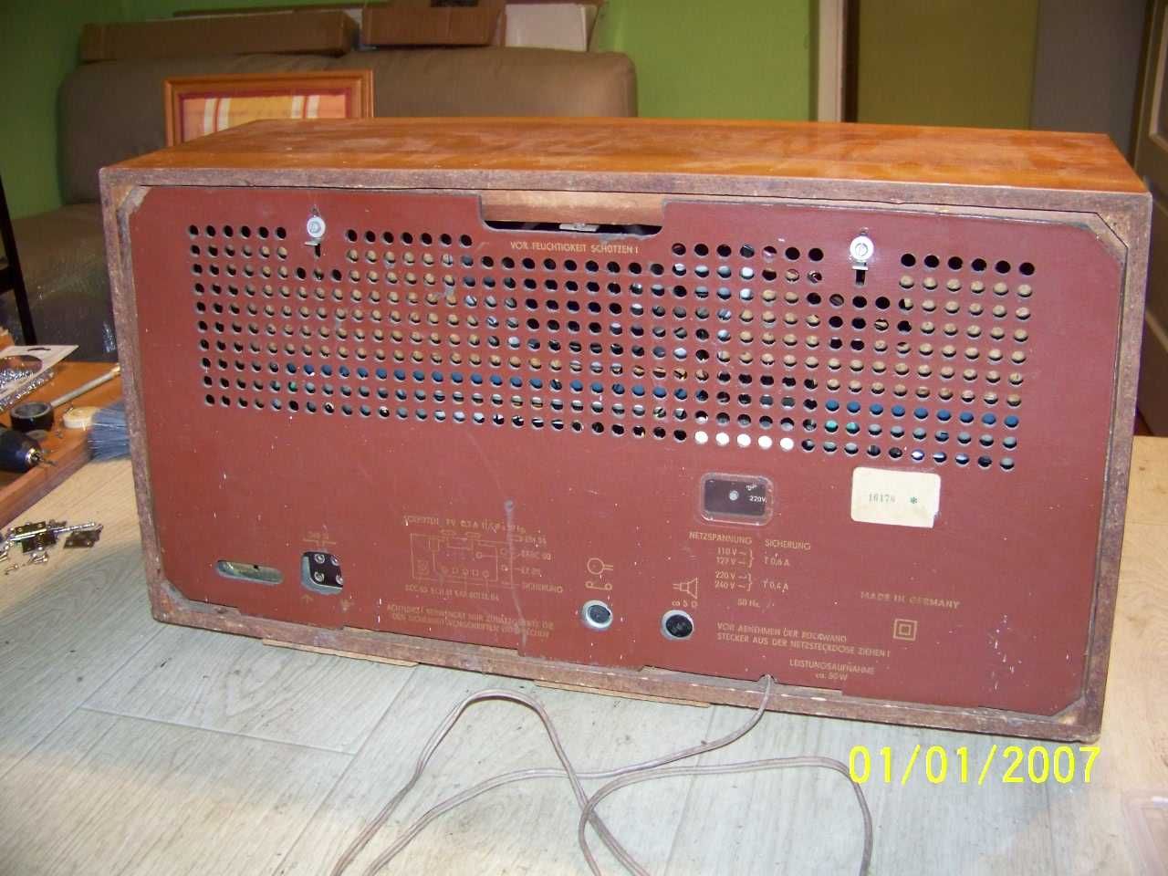 Stare radio lampowe Weimar 5350B