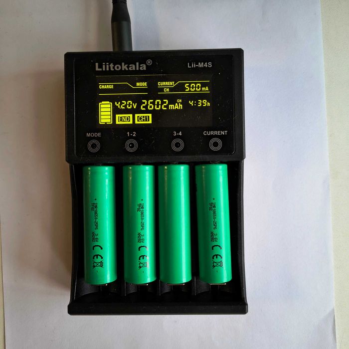 Аккумулятор высокотоковый 2500mAh 20А для инструментов INR 18650 25P