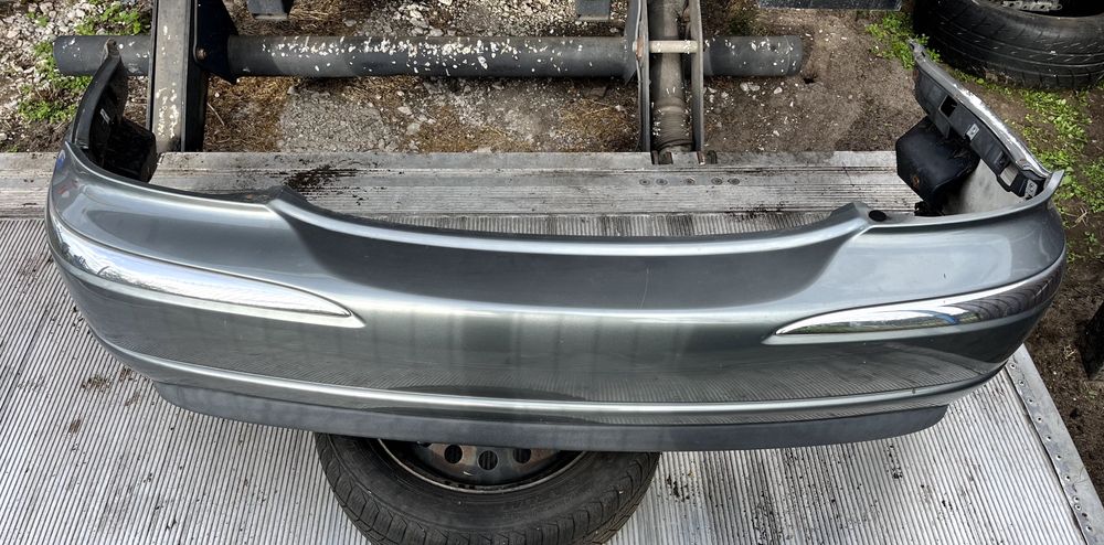 Zderzak tylny tylni listwy Jaguar X-Type 2002 szary