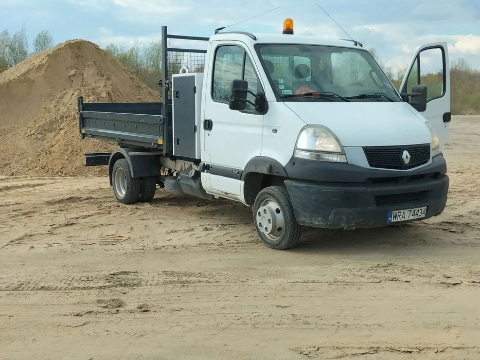 Renault Mascott  3.0 Diesel, na kat. B, Wywrotka, Kiper, Na bliźniaku