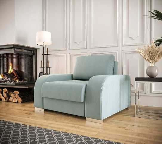 Sofa Z Zagłówkami 186 Cm  Apollo KS05N Duża Powierzchnia Spania