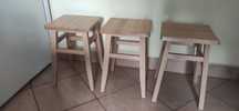 Nowy taboret / taborety drewniane