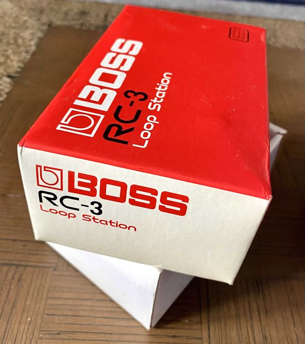 Pedal Boss RC-3 Loop Station e Fonte Alimentação Original Boss