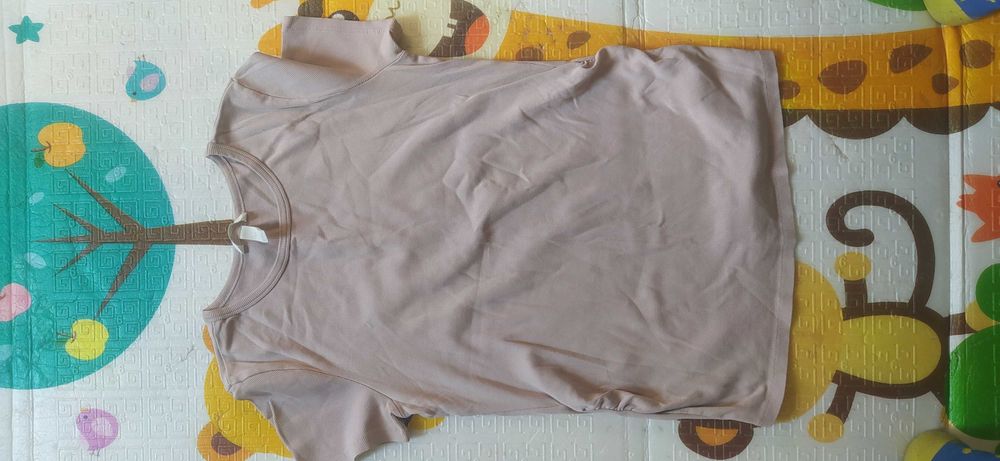 Футболка в рубчик для вагітних H&m L