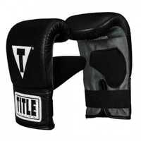 Оригинальные Снарядные Перчатки TITLE Boxing Pro Leather Bag Mitts 3.0