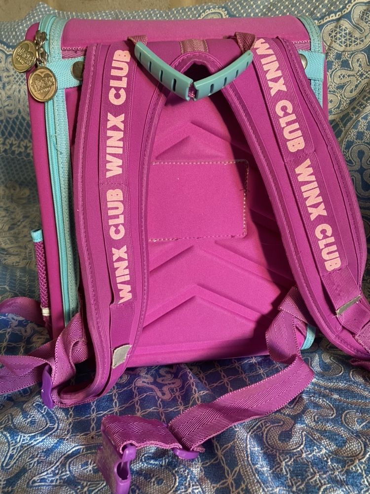 Портфель рюкзак в школу школьный для девочки 1-3 класс