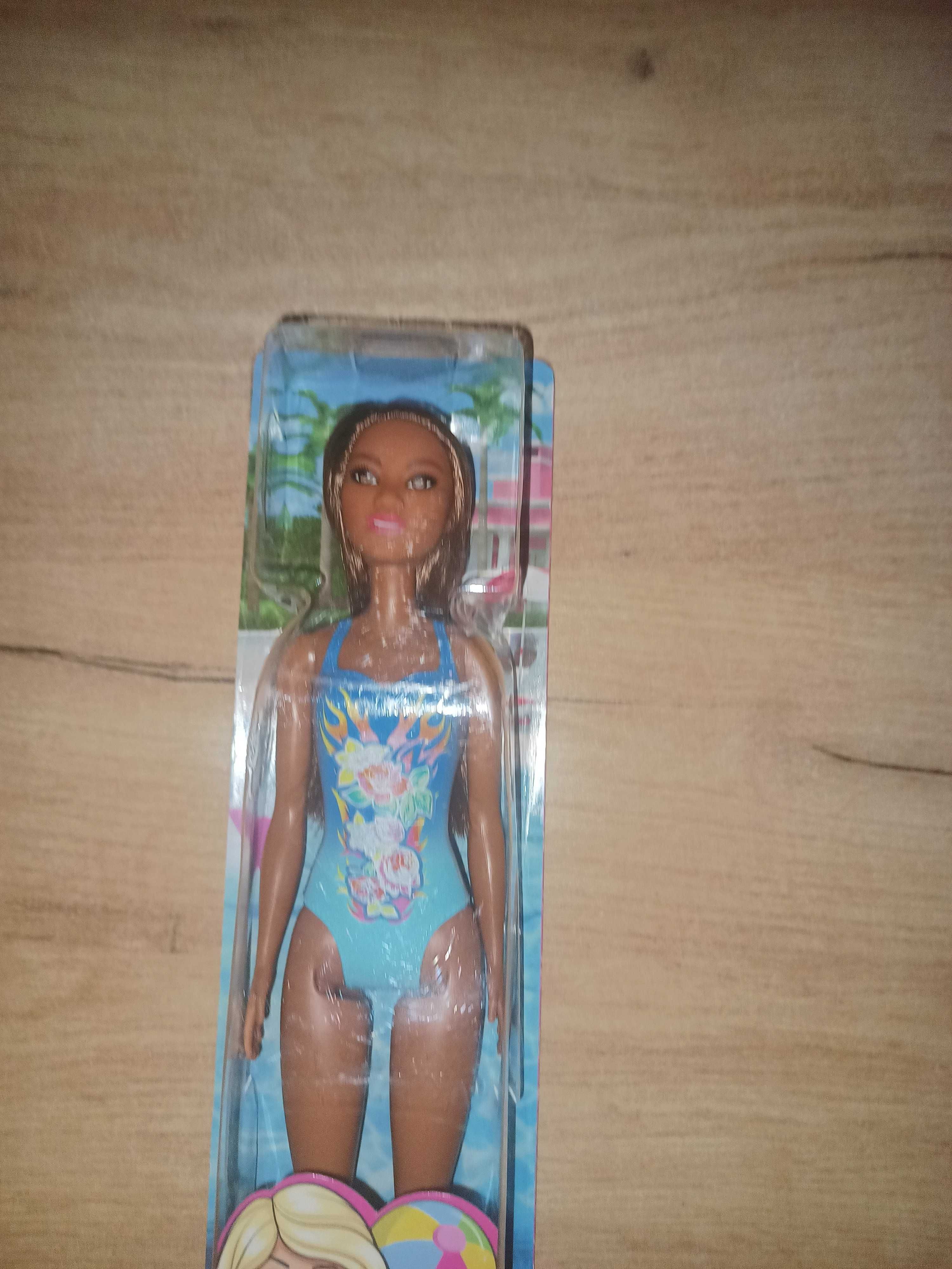 Nowa Lalka Barbie Mulatka w stroju kąpielowym