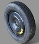 Koło dojazdowe zapasowe 18" LAND ROVER BJ32 -6A 155/85 R18