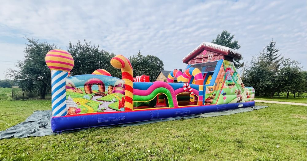 Dmuchańce Tor Przeszkod zjeżdżalnia Dmuchaniec Piana Party