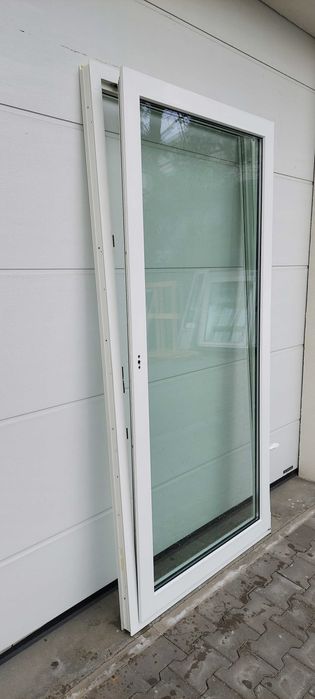 OKNA UŻYWANE - Drzwi Balkonowe 109x219 - z NIEMIEC - Dowóz