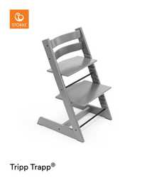 Stokke TRIPP TRAPP krzesełko storm grey jak nowe