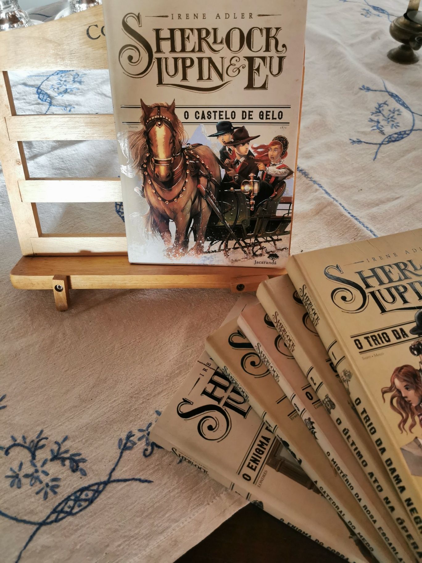 Sherlock, Lupin & eu - livro juvenil