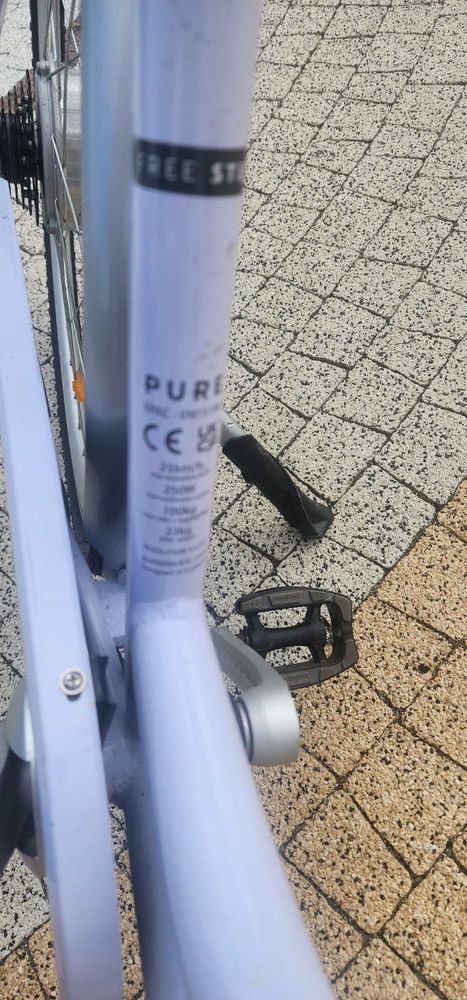 Rower damski elektryczny PURE silnik napedu 250 W