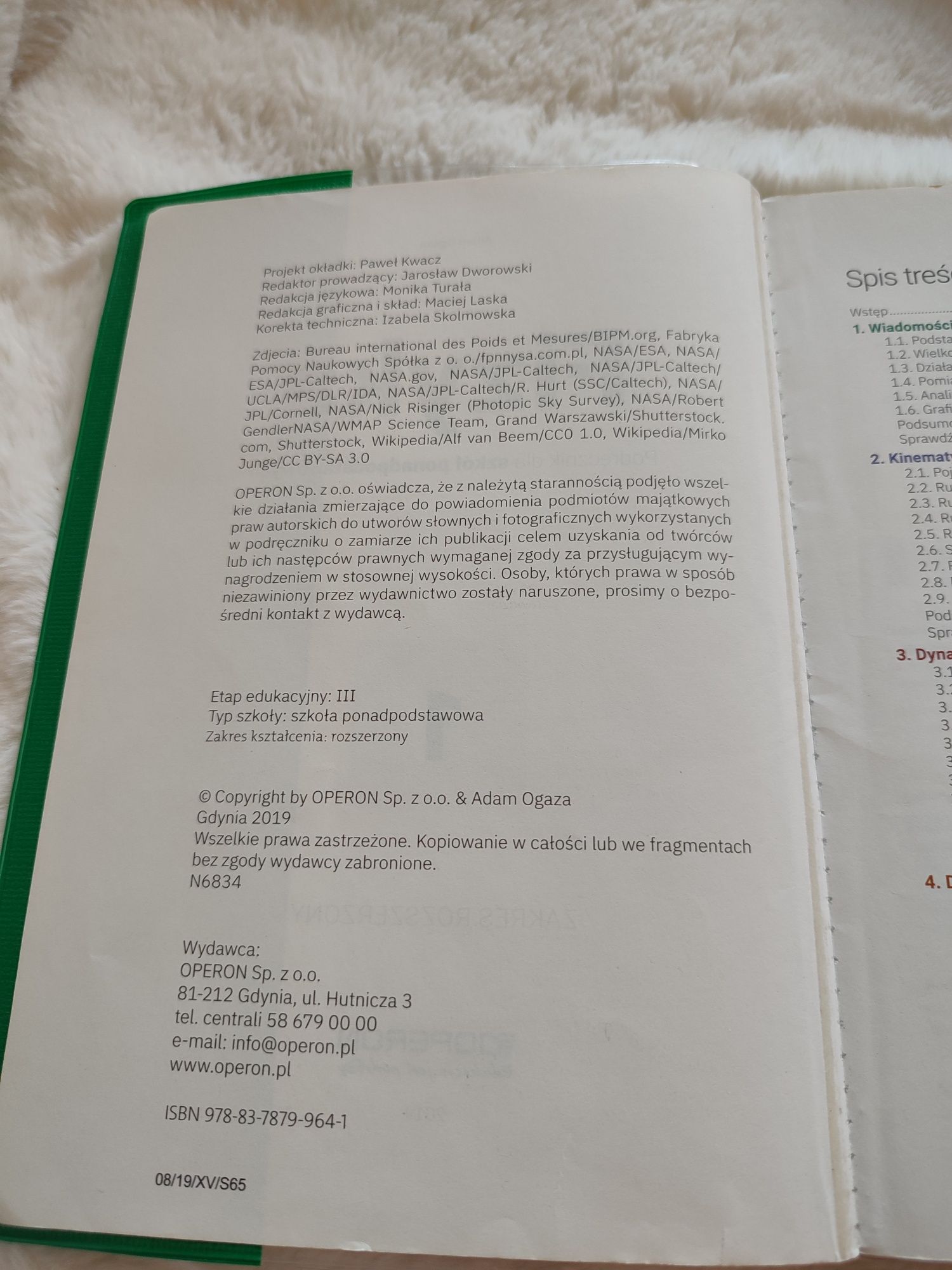 Fizyka 1 zakres rozszerzony